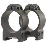 Warne 213S Maxima Steel Rings 30mm Weaver/Picatinny PA Low Silver