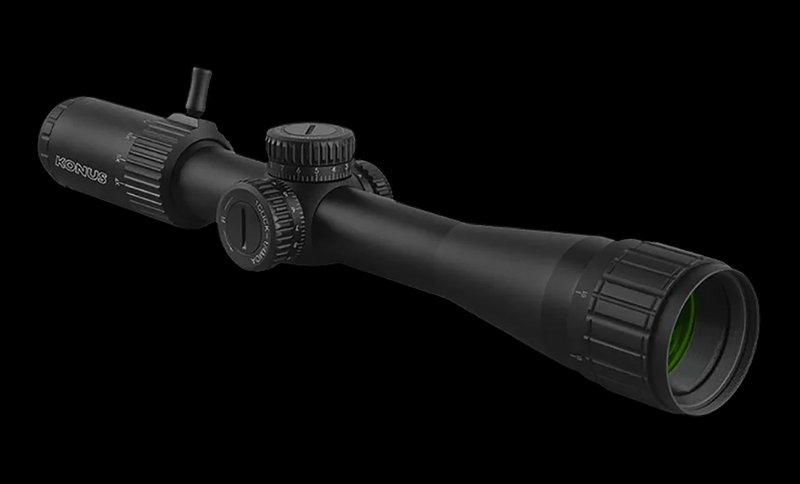Konus Wild 4-12x40 AO Rifle Scope Illuminated German 4 Reticle 30mm Tube