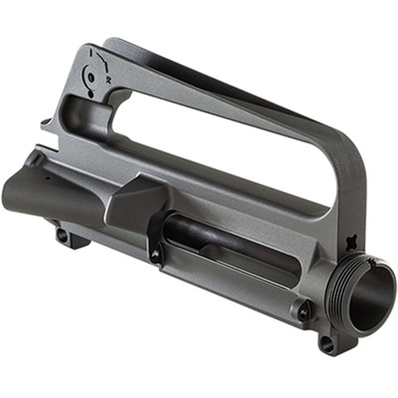 Brownells BRN AR-15 A1 Stripped Upper Receiver UR-01-E3-M4 5.56 NATO 7.7 in Black