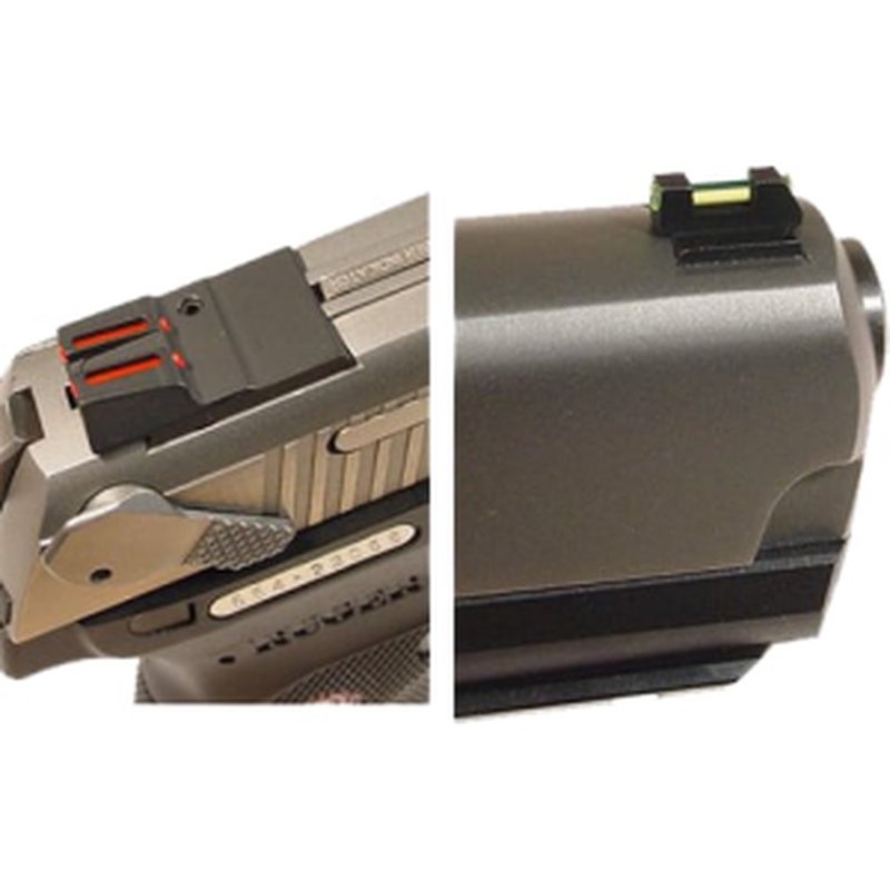 Williams 71031 FireSight Pistol S&W M&P Compact 22 LR Red Black