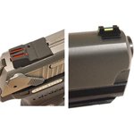 Williams 71031 FireSight Pistol S&W M&P Compact 22 LR Red Black