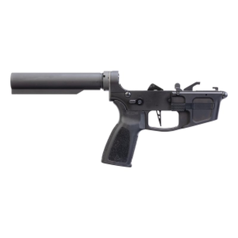 Foxtrot Mike MIKE-9 AR9 Complete Ambidextrous Billet Lower Receiver - Flat Trigger