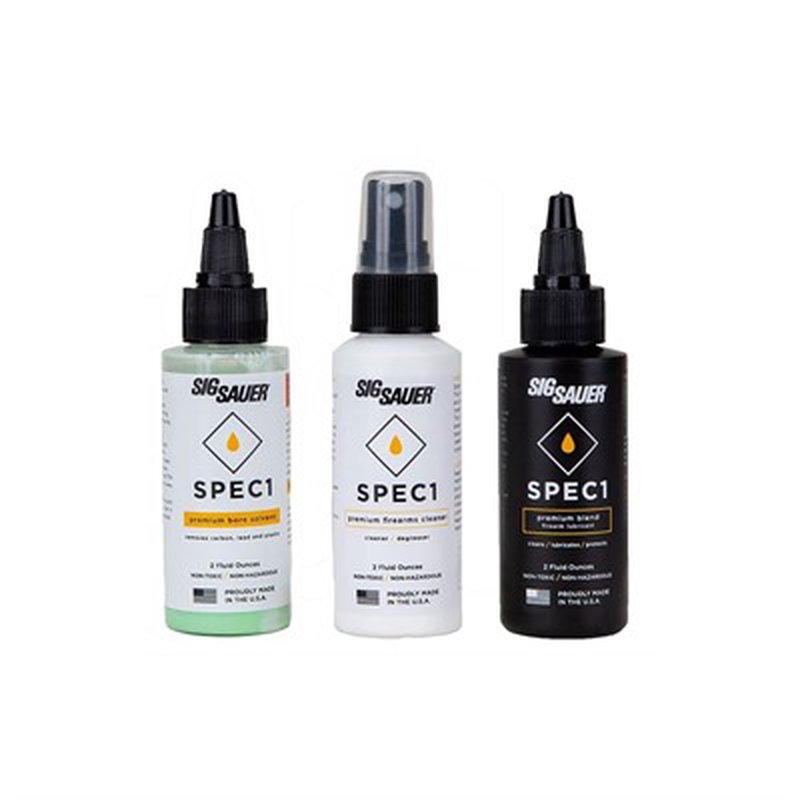 Sig Sauer Spec1 Solvent & Lube Combo Pack gun cleaning solvent lubricant