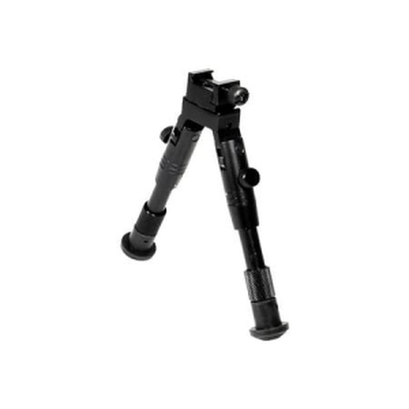 Leapers Shooters SWAT Bipod 6.2-6.7in Aluminum Bipod (Matte Black)
