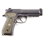Wilson Combat 92G Brigadier Tactical 9mm Pistol 4.7 Inch Barrel 15-Round Black Dirty Olive
