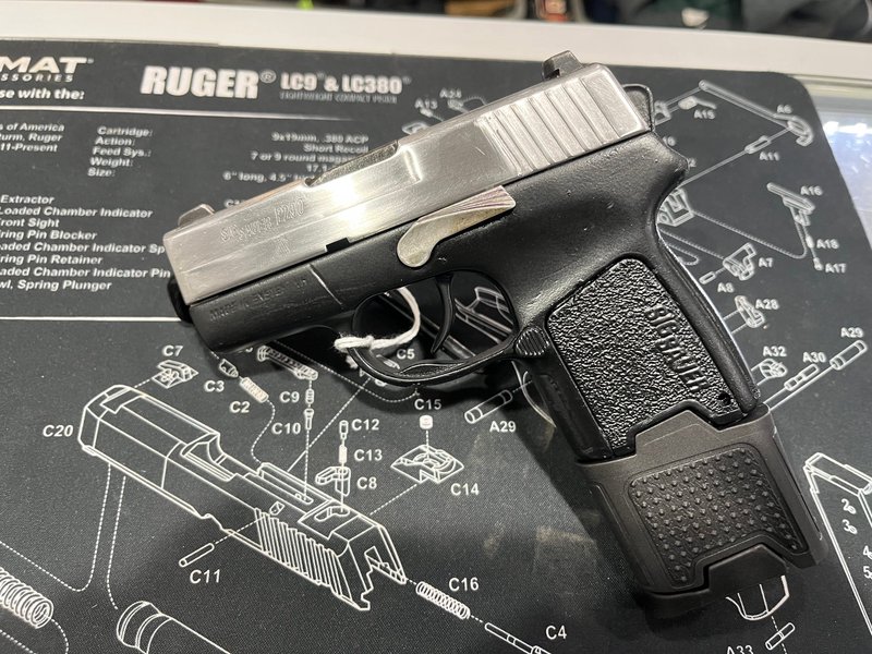 Sig Sauer P290 9mm Semi-Auto Handgun 2-Inch Barrel Two-Tone