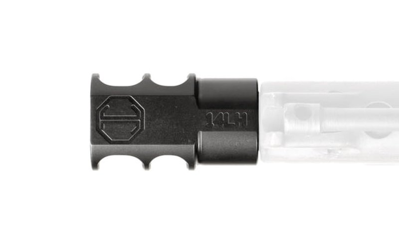JMAC CUSTOMS LLC RECOIL REDUCTION DEVICE 2 PORT COMPENSATOR 14 SLIM 14-1LH