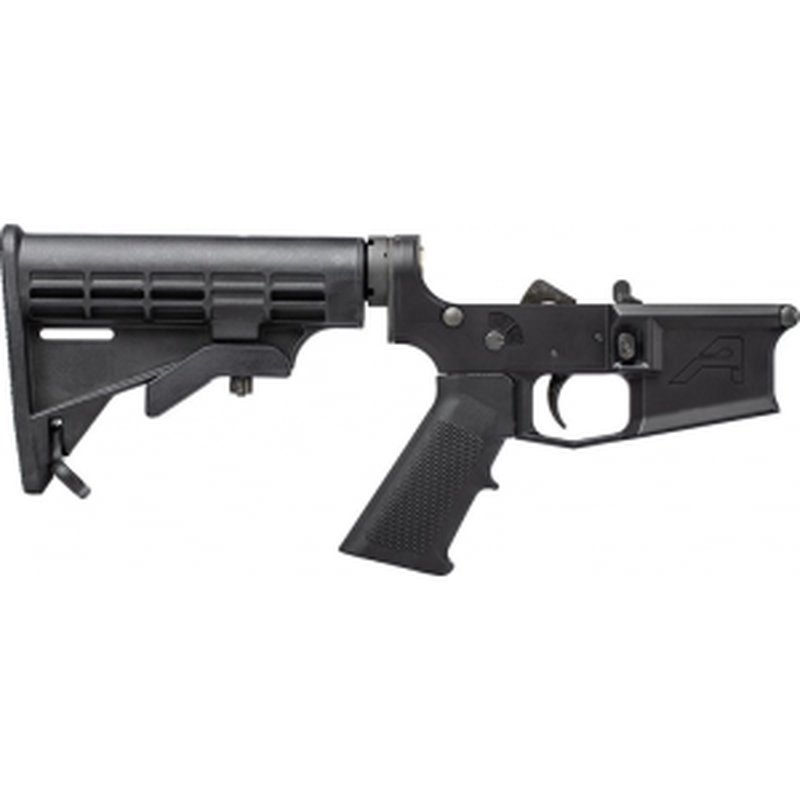 Aero Precision M4E1 Complete Lower Receiver w/ A2 Grip and M4 Stock Anodized Black - APAR600101