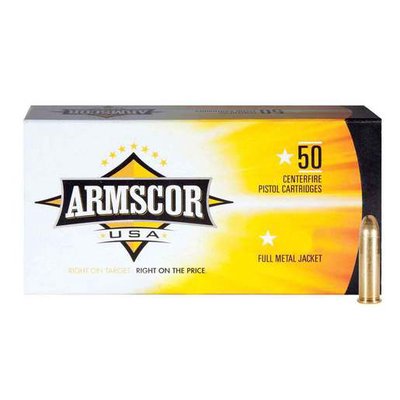 Armscor 357 Magnum 158gr FMJ Handgun Ammo 50 Rounds
