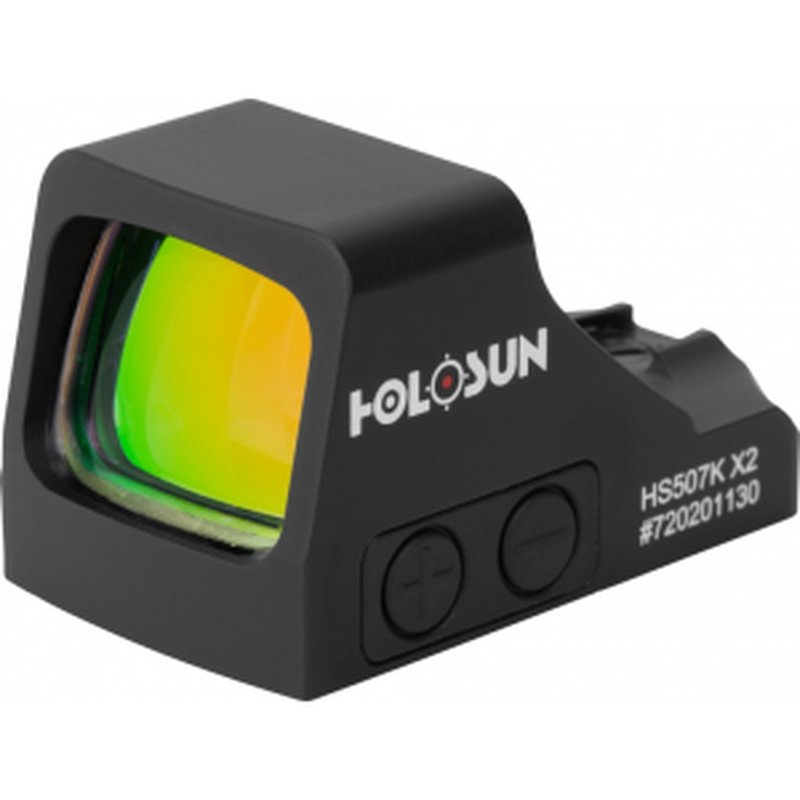 Holosun HS507K-X2 Red Dot Sight 2 MOA 32 MOA Circle Open Reflex IP67 Shake Awake