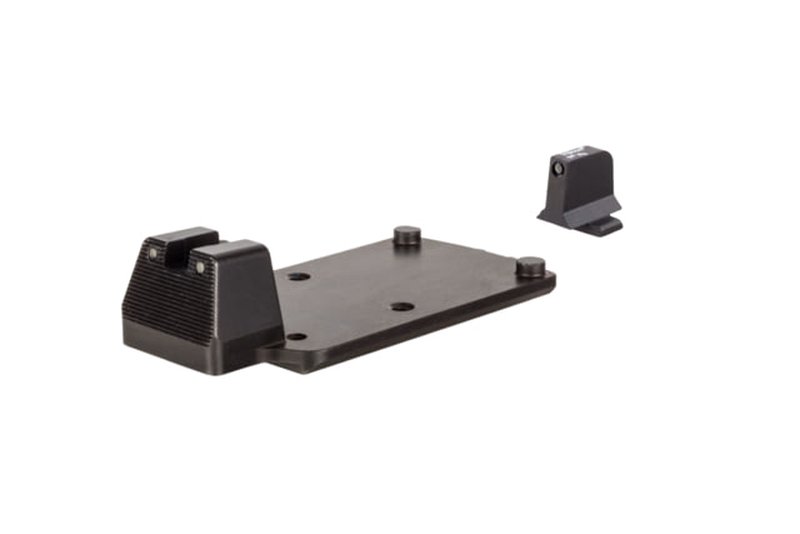 Trijicon RMR Mount W/ Integrated Bright & Tough Night Sights - Sig Sauer M17/m18 - Military SG408-C-601125