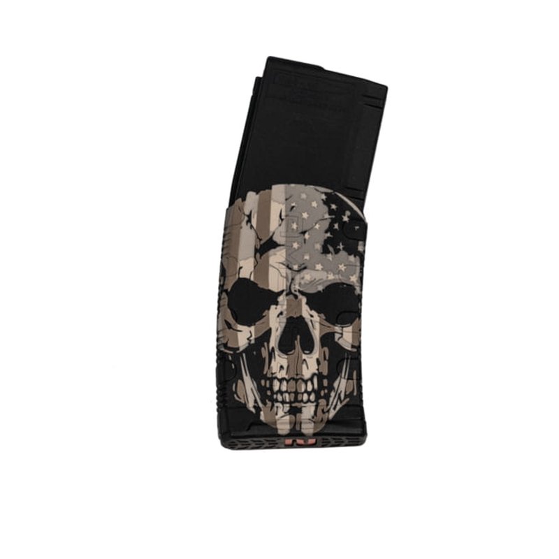 Amend2 30-Round AR-15 .223 Remington / 5.56 NATO Magazine Skull Flag