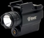 SME Handgun LED Light with Red Laser SME-WLLP 250 Lumens IPX4
