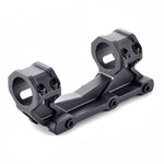 Wilson Combat TRLWM1 V3 Ultralight 1in Scope Mount (AR) - Black Hard Coat Anodized