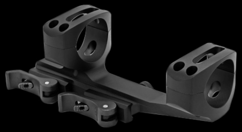 Warne X-SKEL 34mm Cantilever Scope Mount with Dual QD Levers