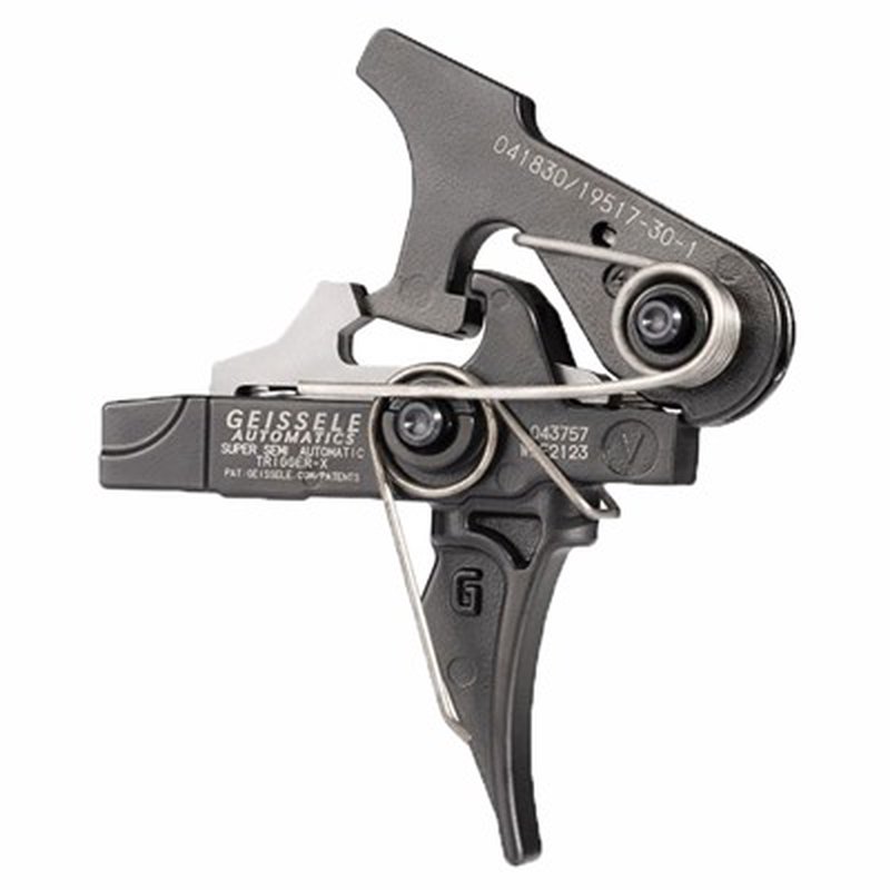 Geissele SSA-X Super Semi AR-15/AR-10 Two Stage Trigger with Lightning Bow