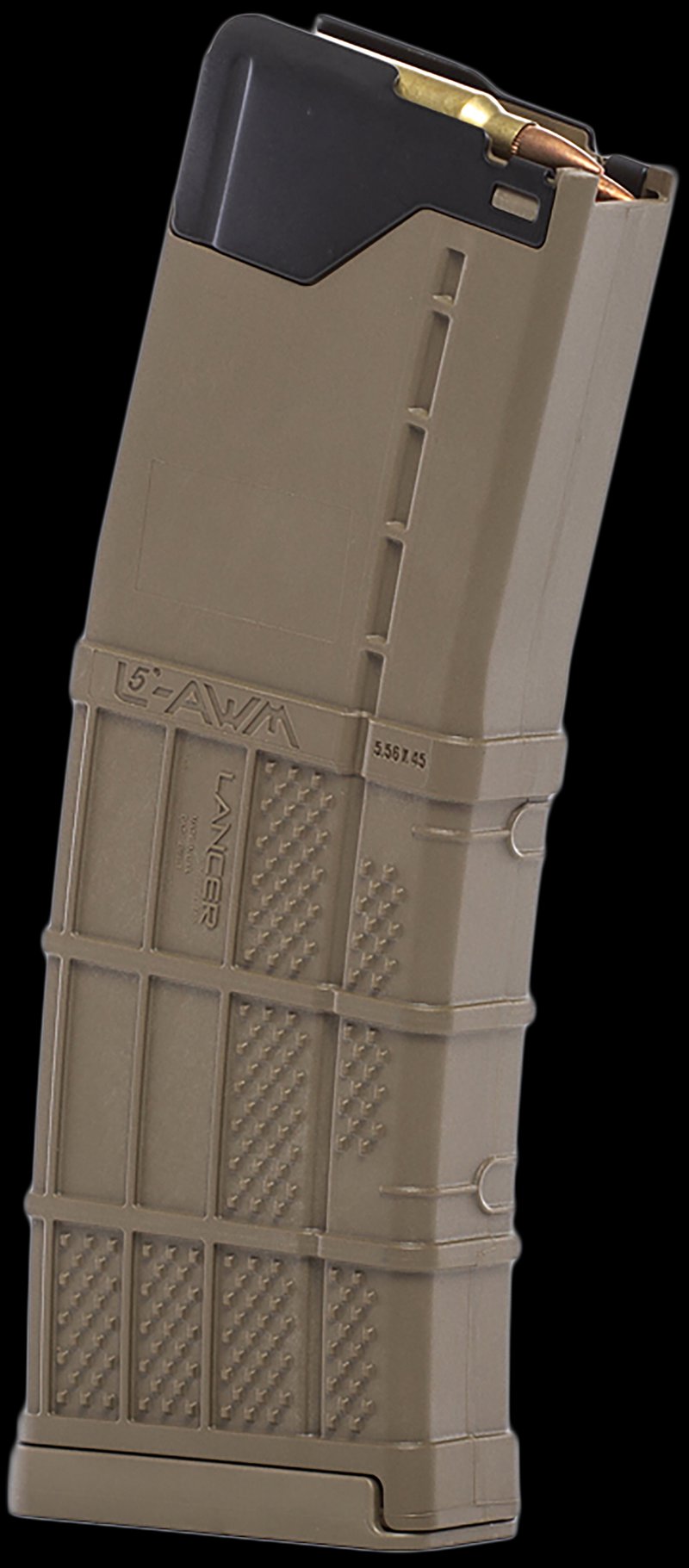 Lancer L5awm Gen2 5.56x45 Nato Magazine Flat Dark Earth