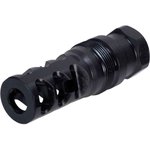PWS FRC Compensator 223 Caliber 1/2"-28 Threads Flat 3-Port for 13.8 Barrel