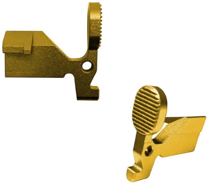 XTS Bolt Catch Anodized Gold Fits Mil-Spec AR-15 Lower Receivers