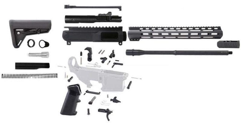 Tiger Rock 9mm AR Build Kit RK9B-FMLUS.15-MAG347-NL