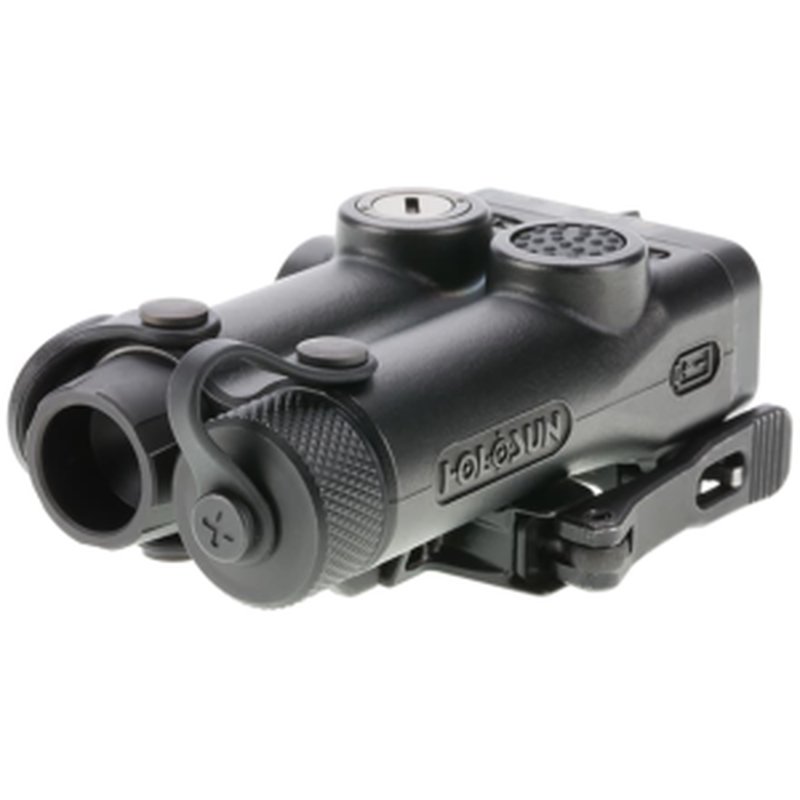 Holosun LE221-G Elite Coaxial Green Laser and Infrared Laser Sight with Picatinny Mount Matte Black