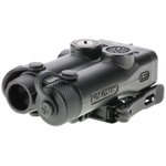 Holosun LE221-G Elite Coaxial Green Laser and Infrared Laser Sight with Picatinny Mount Matte Black