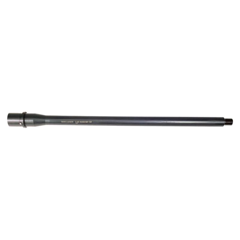 WMD Guns 9mm Luger Threaded AR Barrel 16.5 Inch 1:10 Twist 1/2x28 Nitride Black