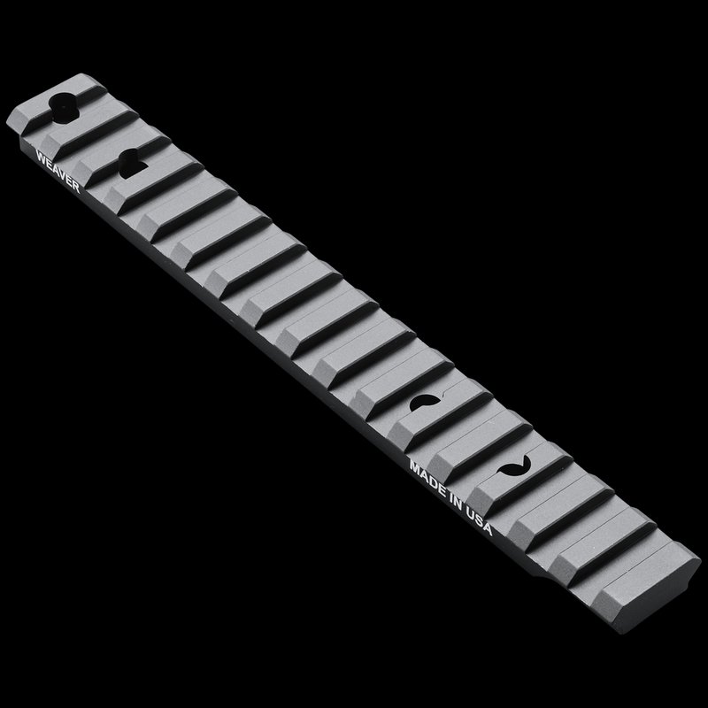 Weaver Mounts Multi-Slot Picatinny Base Remington 783 Extended Black Aluminum 99505
