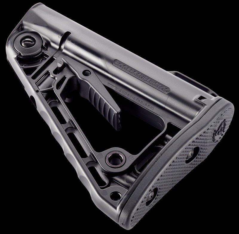Wilson Combat Rogers Super-Stoc AR-15 Collapsible Buttstock Cam-Lock Anti-Slop TRSUPERSTOC