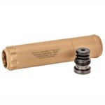 Griffin Armament Recce 5 Fixed Mount Suppressor Magpul FDE GAREC5FDE-W