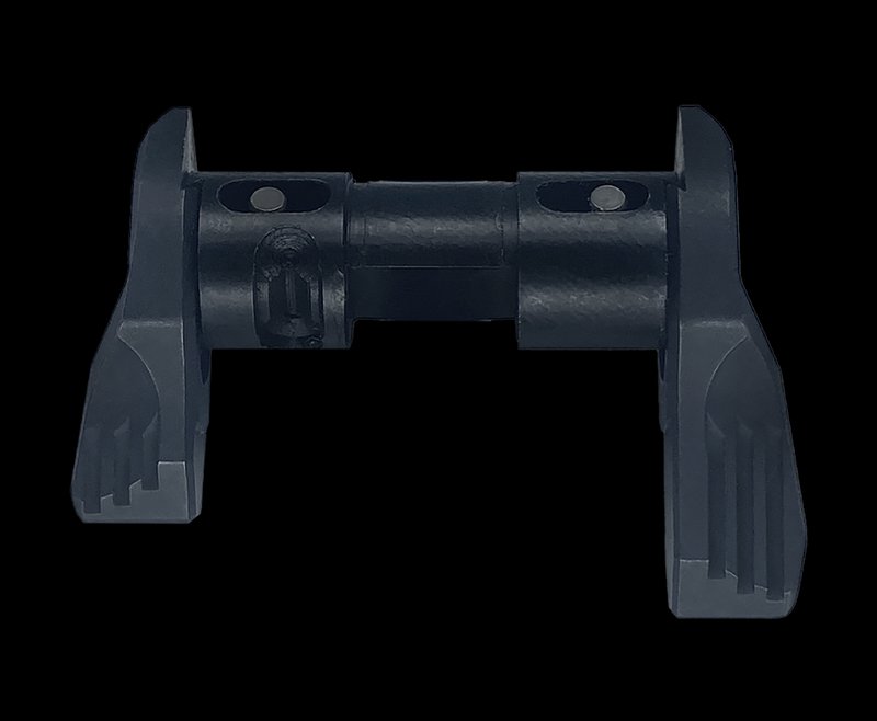 Rise Armament RA6423BLK Ambidextrous AR-15 Safety Selector 69-Degree Throw Black Nitride Stainless