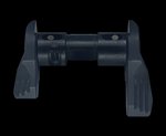 Rise Armament RA6423BLK Ambidextrous AR-15 Safety Selector 69-Degree Throw Black Nitride Stainless