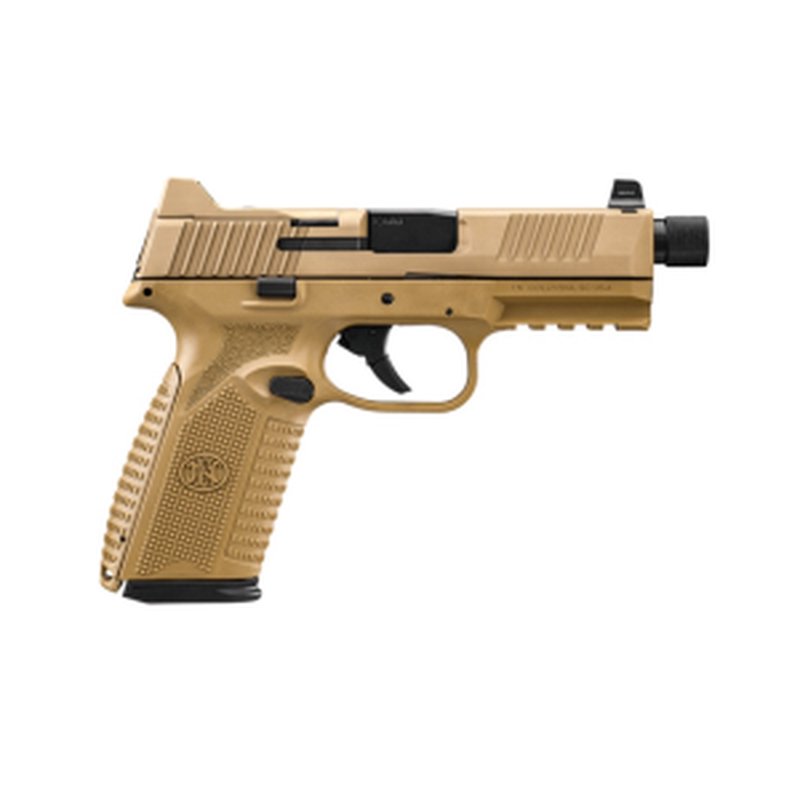 FN 510 Tactical Pistol 10mm 4.7 inch Threaded Barrel Optics Ready FDE