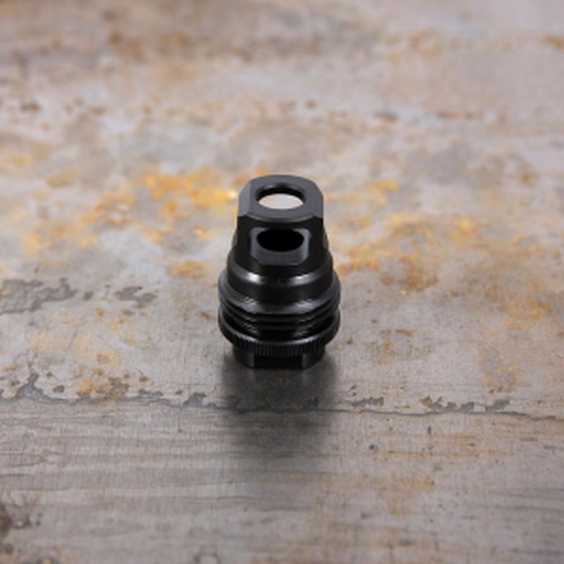 SilencerCo ASR Single Port Muzzle Brake 1/2x28 9mm Luger