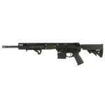 LWRC DI 5.56 NATO 16.1" 10rd Semi-Auto AR15 Rifle w/ Sprial Fluted Barrel - CO/MD Compliant | Black