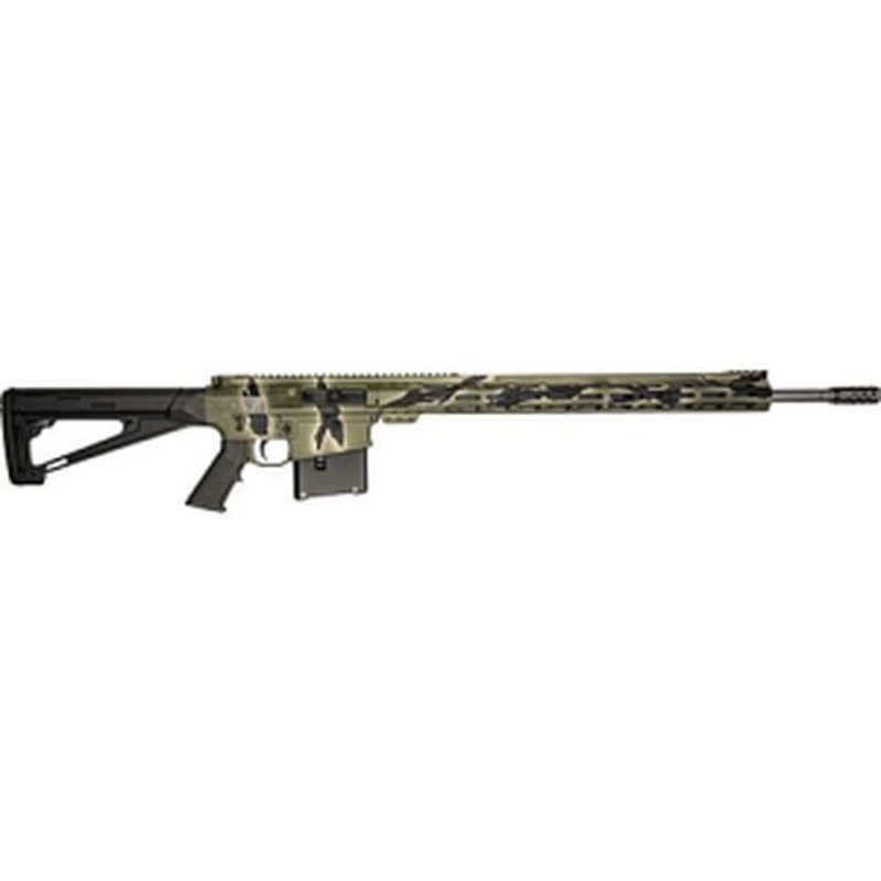 GLFA GL10 GL10LA65PRCSS P-GRN Rifle 6.5 PRC 24" Semi-Auto Stainless Barrel Pursuit Green Camo M-LOK