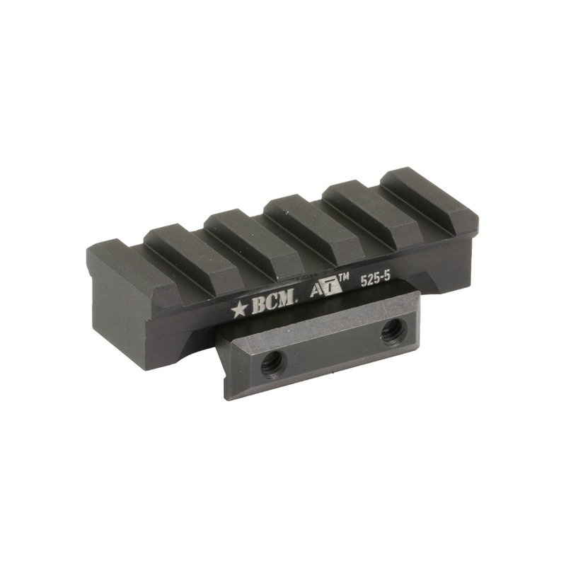 Bravo Company Angled Torque Optic Riser 0.525 Picatinny Mount Black BCM-OR-AT-525-5