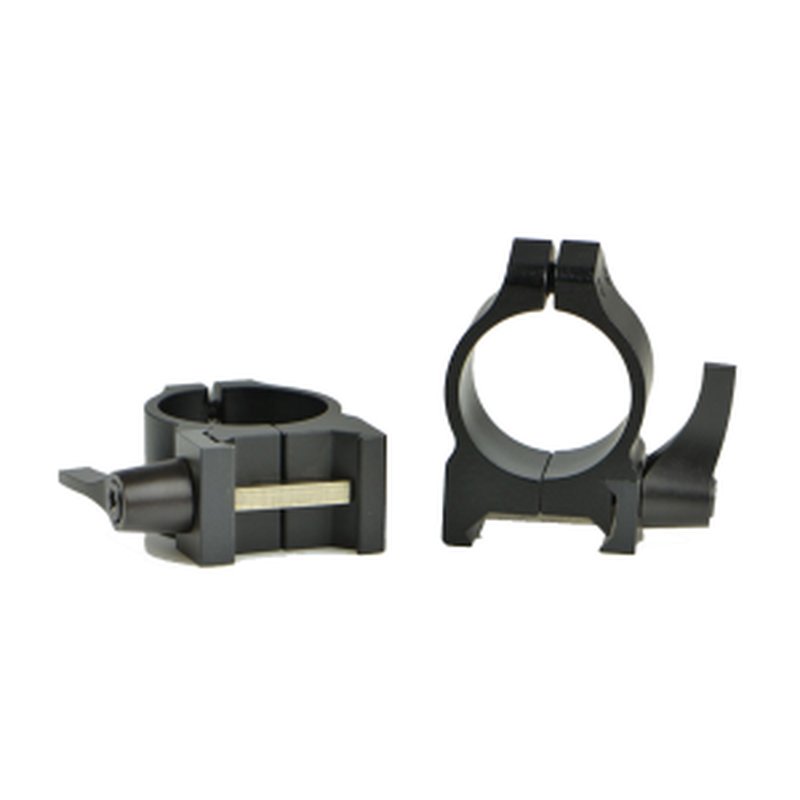 Warne Maxima 1in Quick Detach Low Matte Rings 200LM