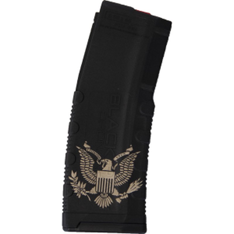 Black Rain Ordnance Lasered AR-15 Eagle 30rd 5.56/.223 Polymer Magazine - Black