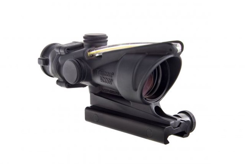 Trijicon TA31 4x32 ACOG Rifle Scope TA51 Mount Illuminated Amber Chevron .223