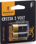 Browning CR123A 3V Lithium Batteries 2-Pack