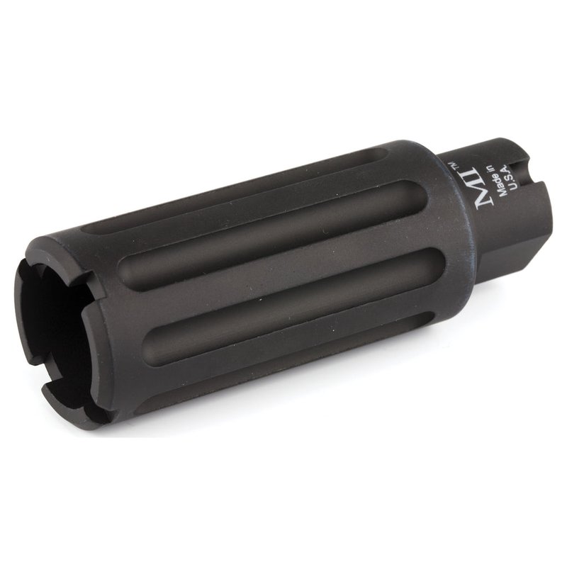 Midwest Industries 30 Caliber AK Blast Can M14x1.0 LH Hardcoat Anodized MI-BC762X39