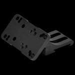 Warne 45 Degree Offset Picatinny Red Dot Mount Left-Hand