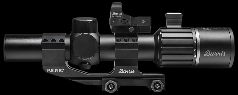 Burris RT-6 Tactical Kit LPVO Scope 1-6x24mm 30mm Tube Illuminated Reticle