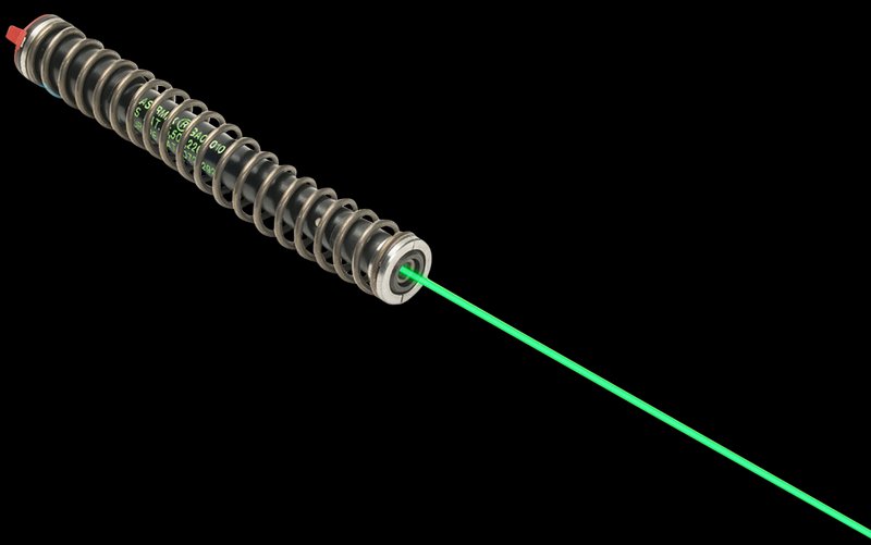 LaserMax LMS-G4-19G Green Guide Rod Laser Sight for Glock 19 Gen 4