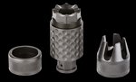 Spikes Barking Spider 2 Krinkov Muzzle Brake 5.56 NATO Black Nitride 1/2x28
