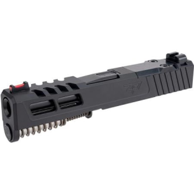 Zaffiri Precision Glock 43 complete upper slide RMSc cut Cerakote black