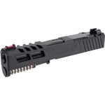 Zaffiri Precision Glock 43 complete upper slide RMSc cut Cerakote black