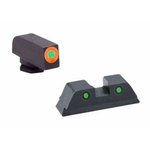 AmeriGlo GL5113R 3DOT NS rear sight only for Glock Gen 5 17/19 green