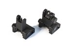 JE Machine Flip-Up Sight Set for AR-15 Polymer Front/Rear Sights